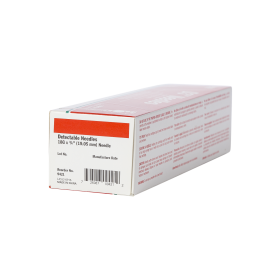 D3 Detectable Needle 18G x 3/4", 100 Count