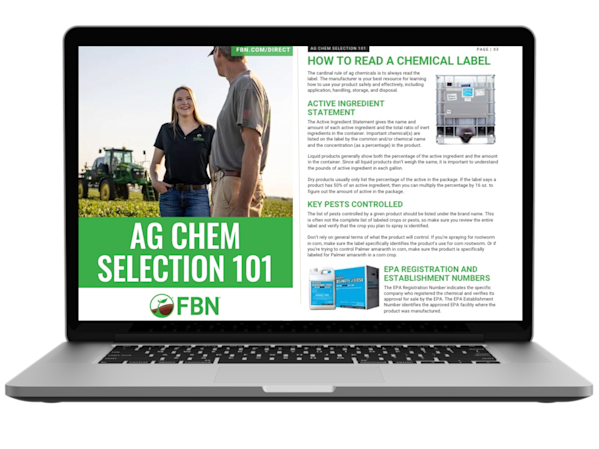 Ag Chem Selection 101 Guide